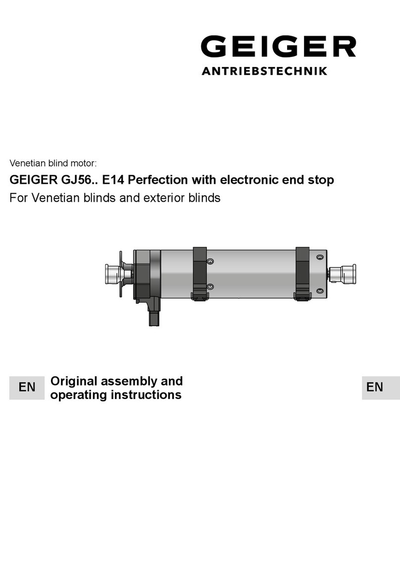 GEIGER GJ56 E14 Series User manual