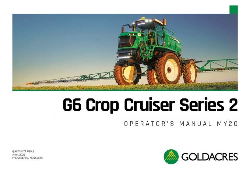 Goldacres G6 Crop Cruiser 2 Series User manual