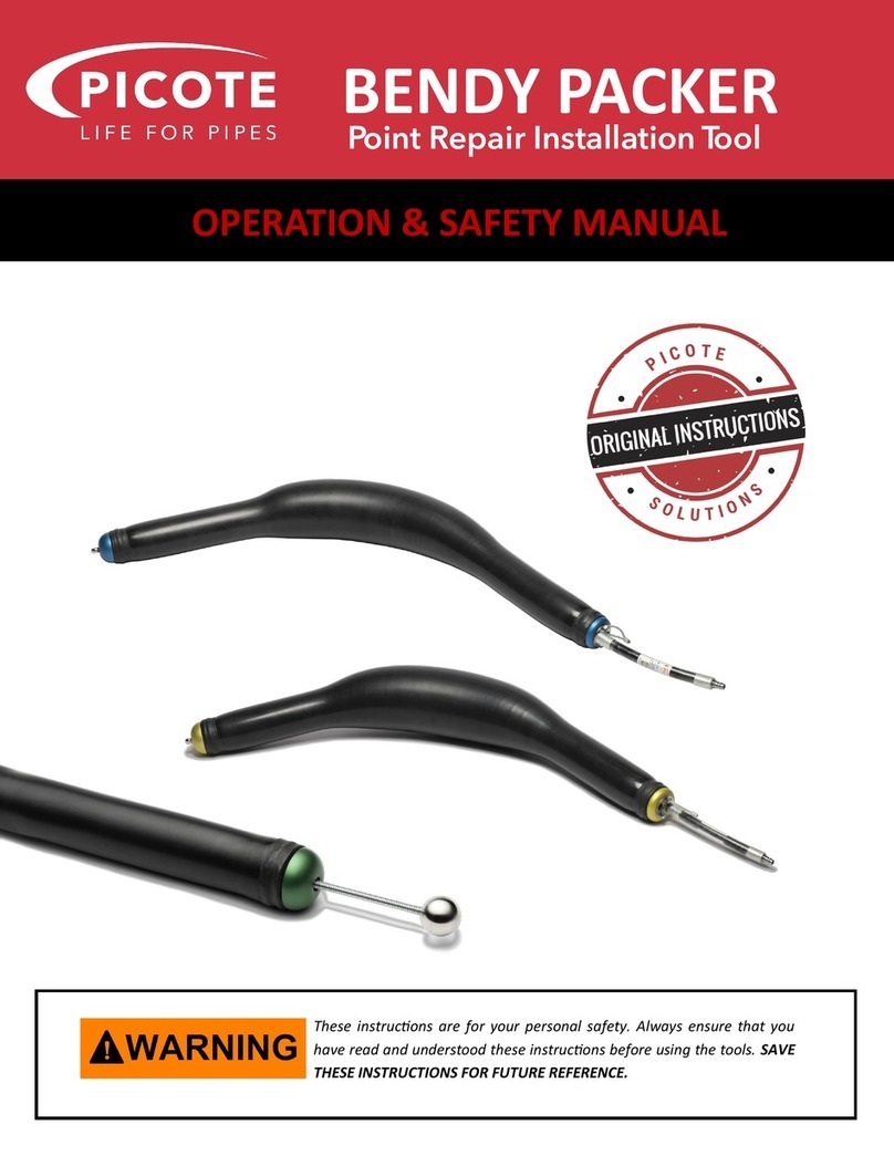 PICOTE DN50 Use and care manual