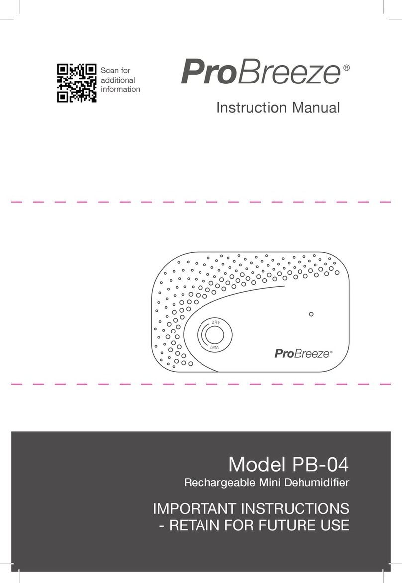 Pro Breeze PB-04 instruction manual Pro Breeze PB-04 instruction manual