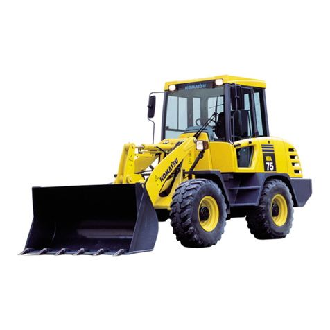 Komatsu WA75-3 User manual