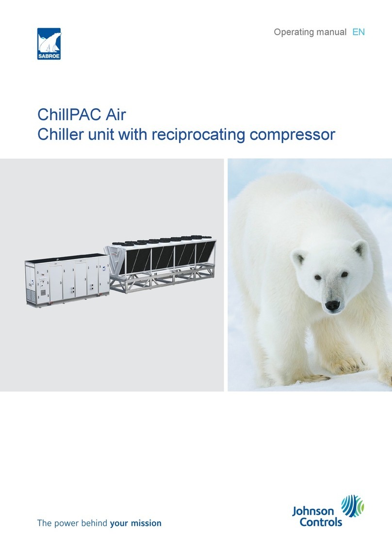 Johnson Controls SABROE ChillPAC operating manual