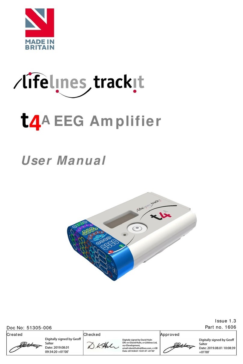 Lifelines trackit T4A User manual