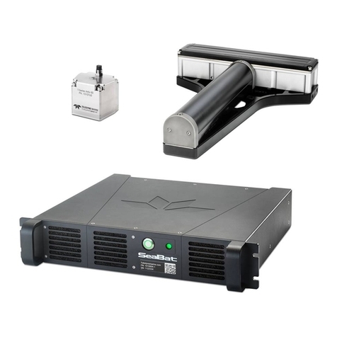 Teledyne SeaBat T Series Quick reference guide