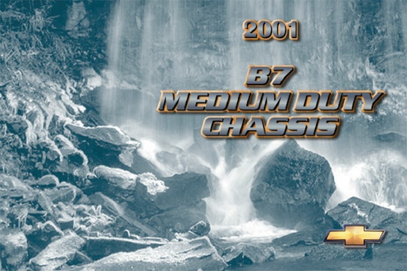 Chevrolet B7 2001 User manual