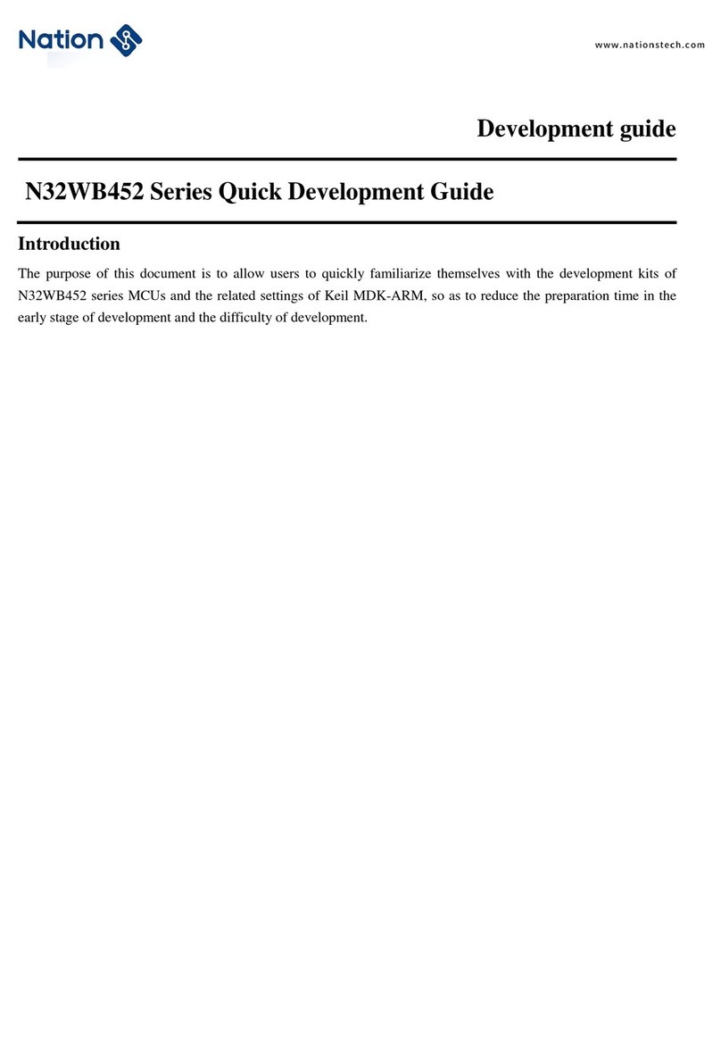 Nations N32WB45xL EVB Development guide