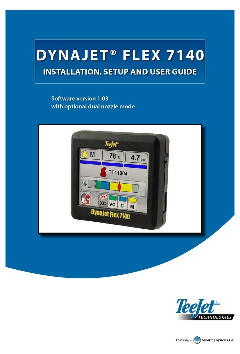 TeeJet Technologies Dynajet FLEX 7140 INSTALLATION, SETUP AND USER GUIDE