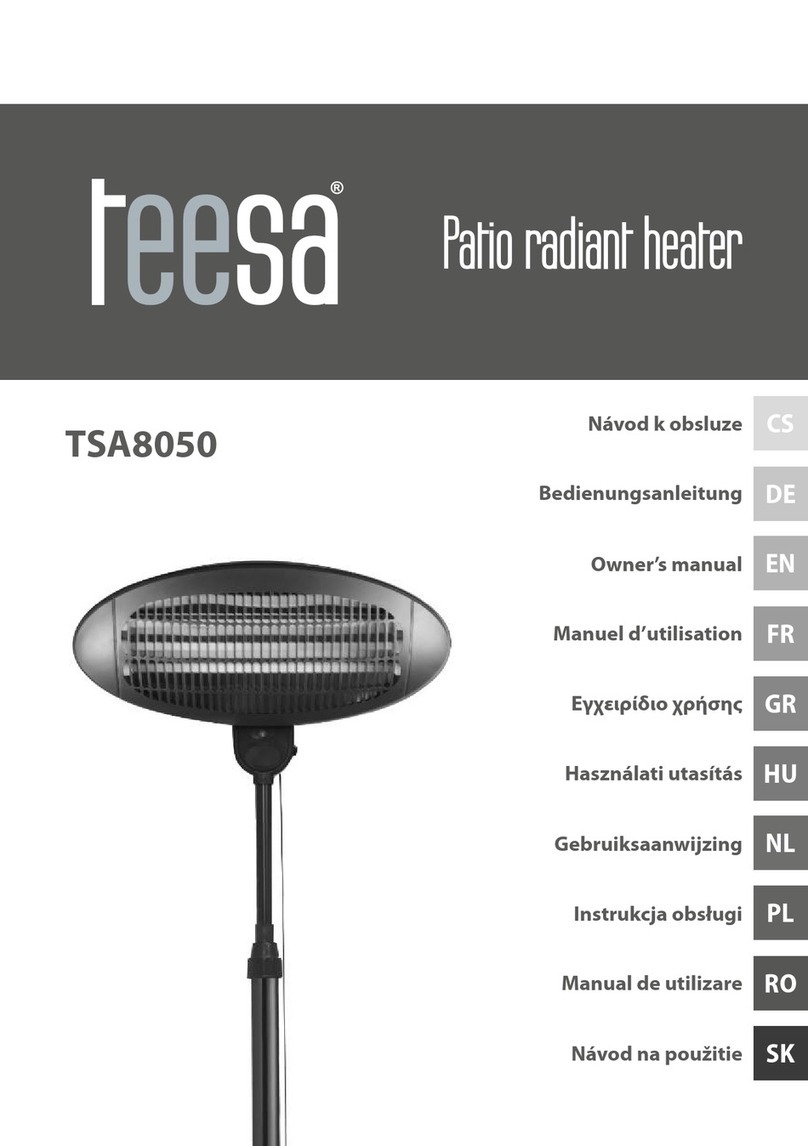 Teesa TSA8050 owner's manual