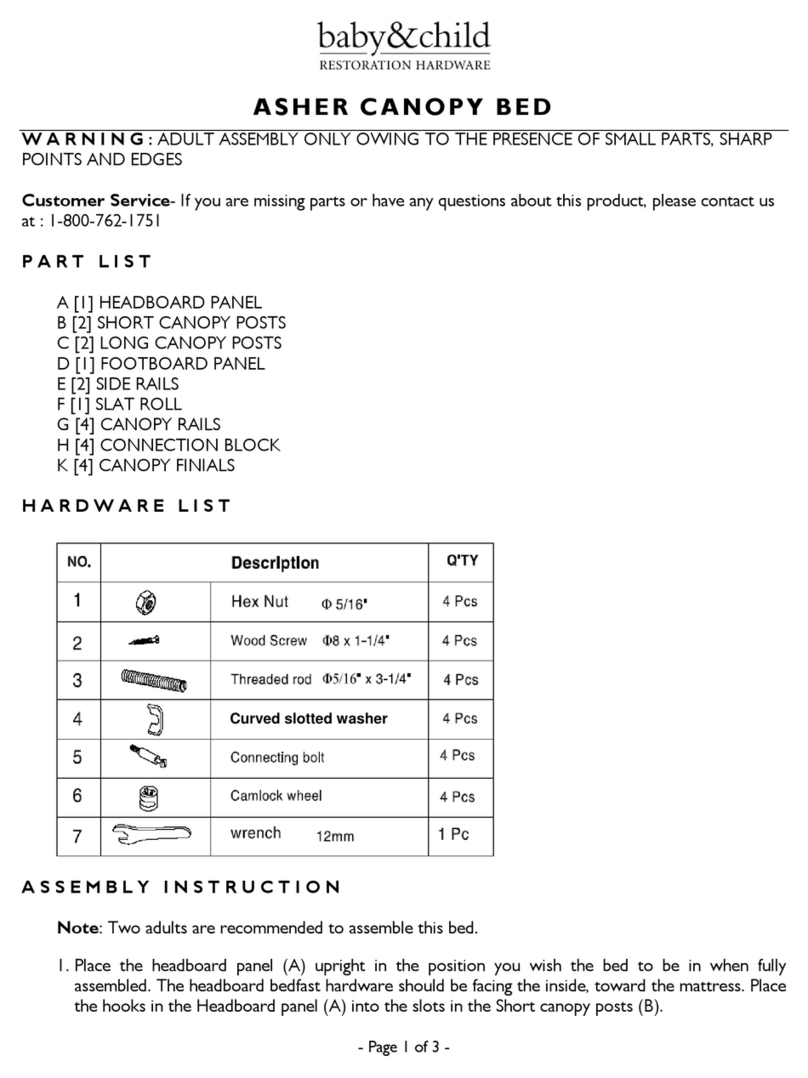 baby&child ASHER manual