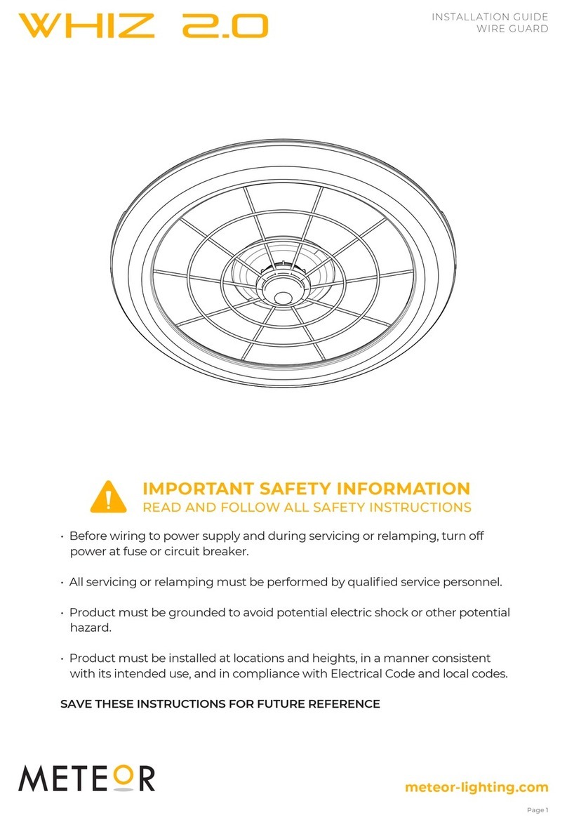 Meteor WHIZ 2.0 User manual
