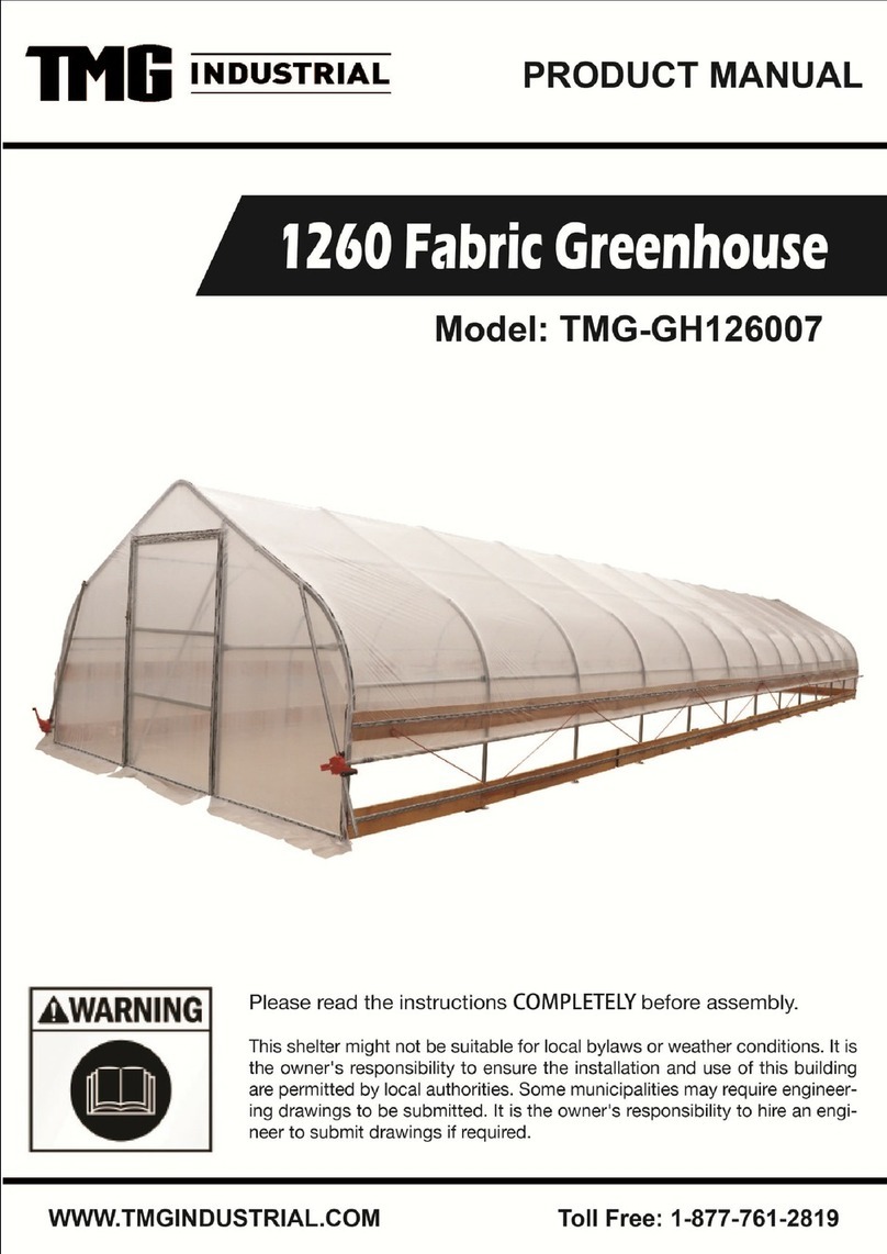 TMG 1260 User manual