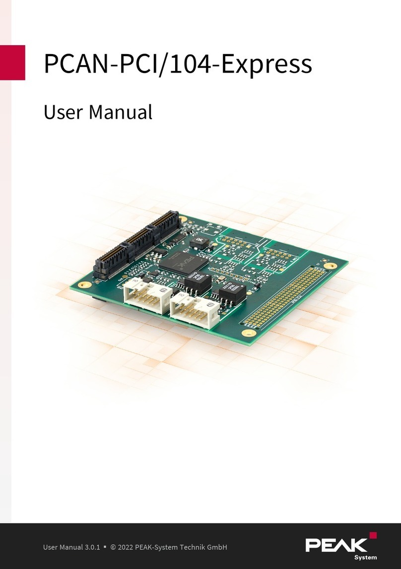 Peak PCAN-PCI/104-Express User manual Peak PCAN-PCI/104-Express User manual