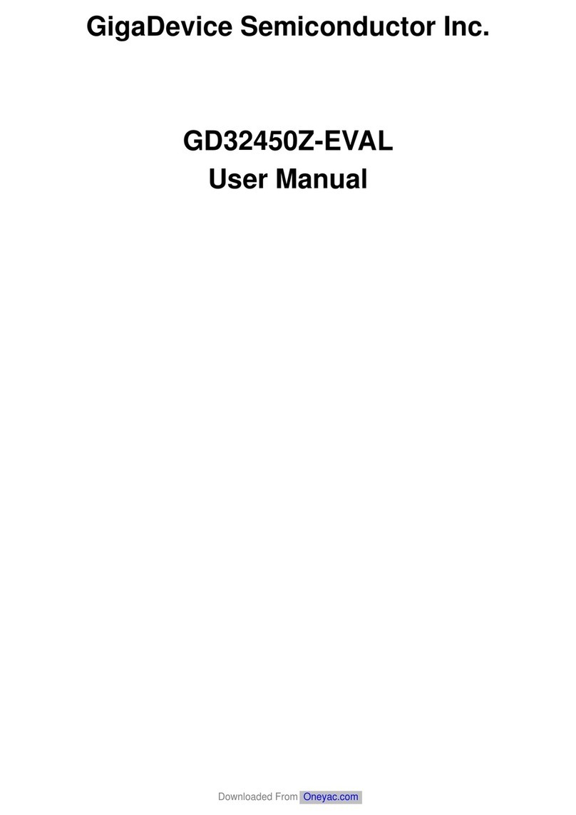 GigaDevice Semiconductor GD32450Z-EVAL user manual