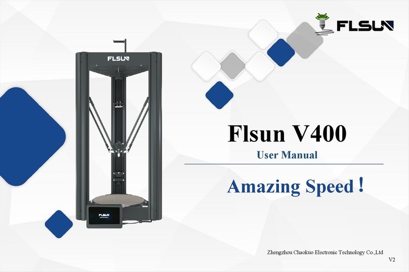flsun V400 User manual