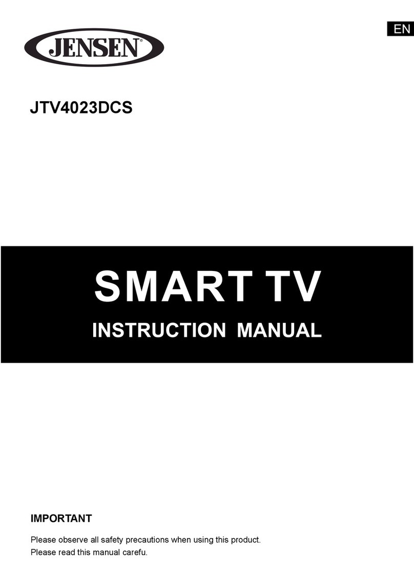 Jensen JTV4023DCS User manual