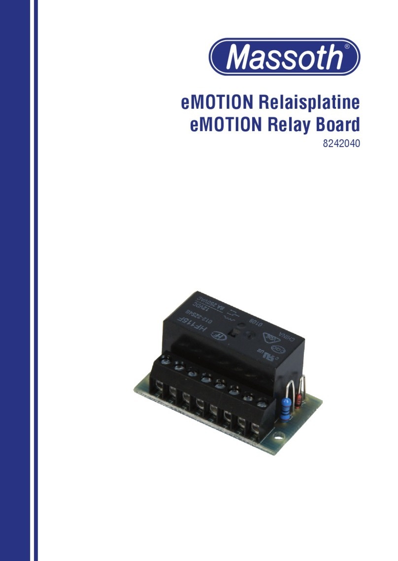 Massoth eMOTION 8242040 manual