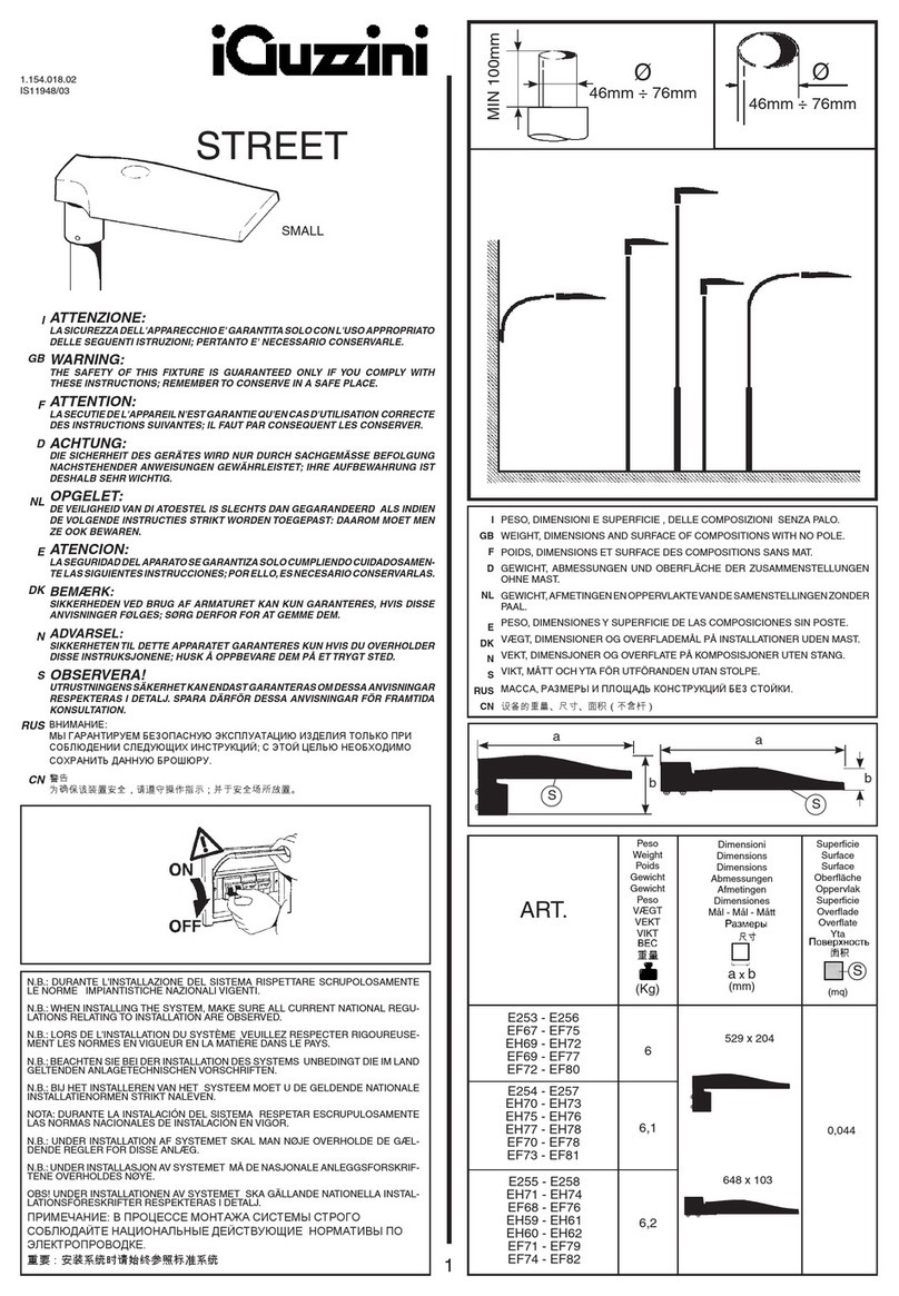 iGuzzini Street Series manual