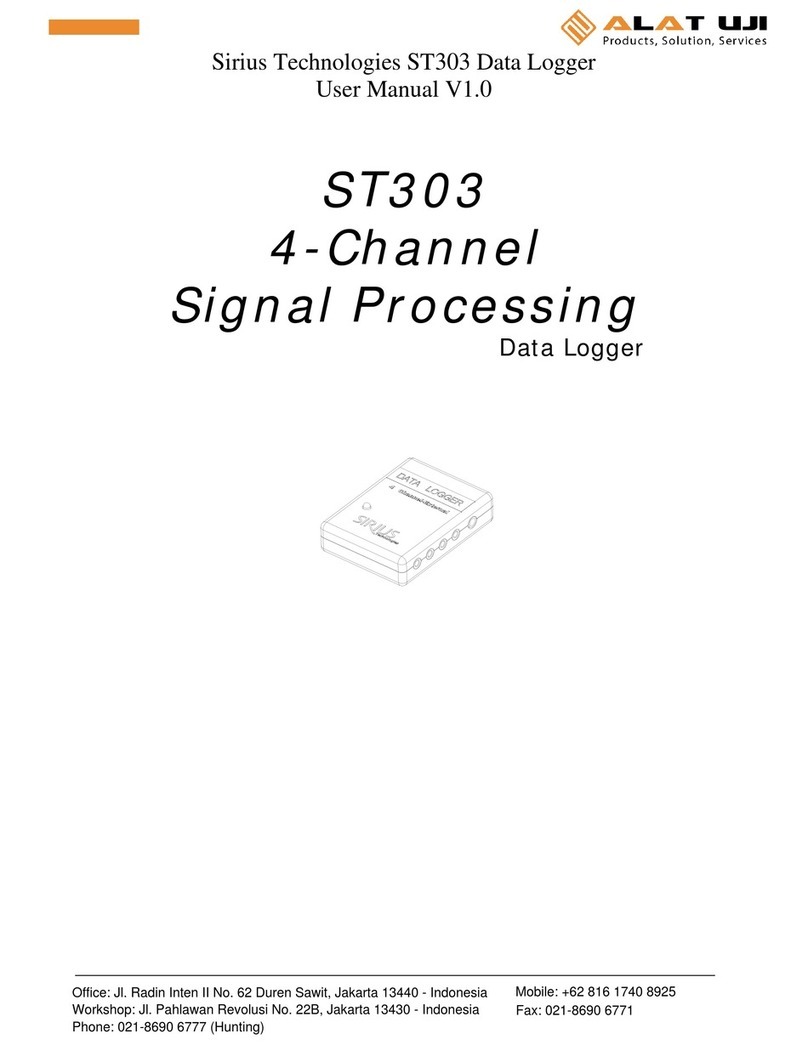 Sirius Technologies ST303 User manual