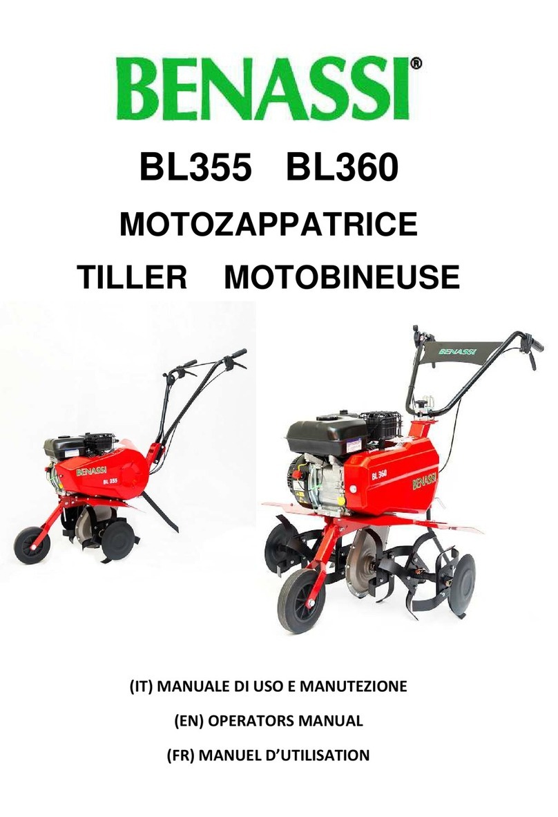 Benassi BL355 User manual