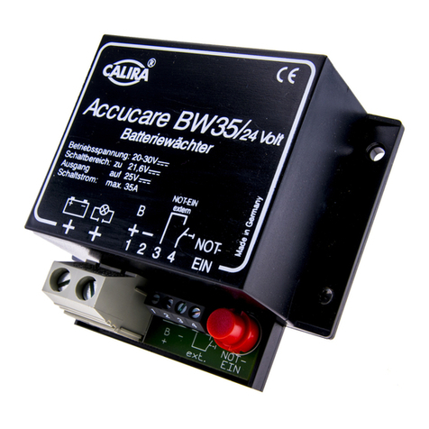 Calira Accucare BW 35 operating instructions