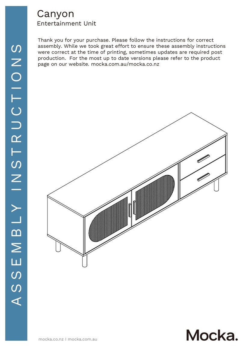 Mocka Canyon Assembly instructions