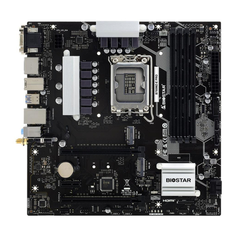 Biostar INTEL B760 STANDARD Series User manual