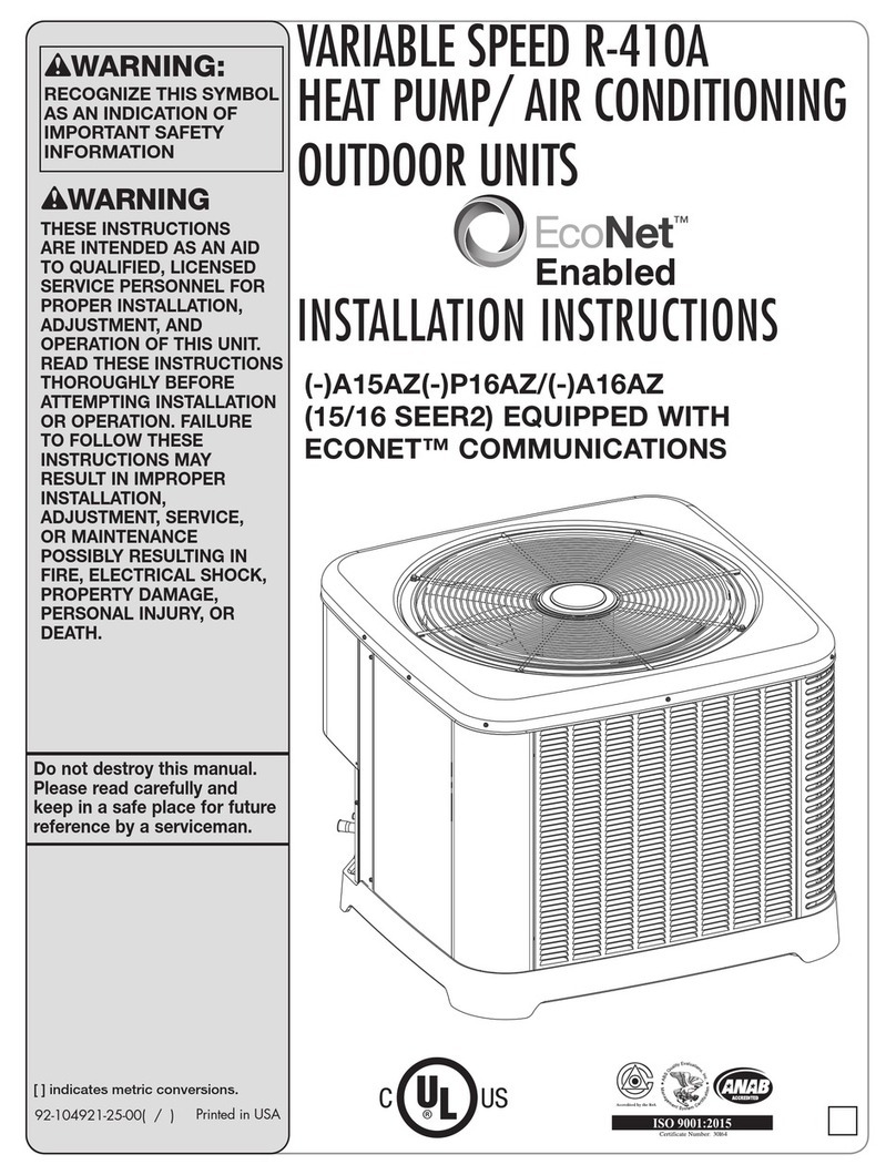 EcoNet P16AZ24A installation instructions