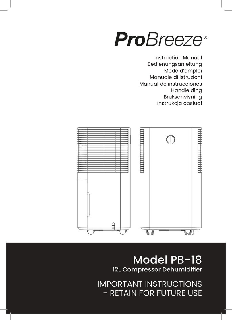Pro Breeze PB-18 instruction manual