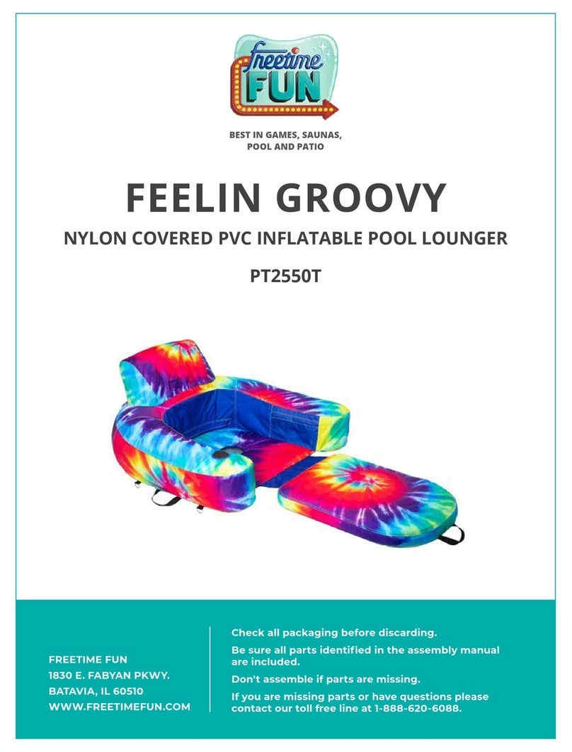 FREETIME FUN FEELIN GROOVY PT2550T quick start guide