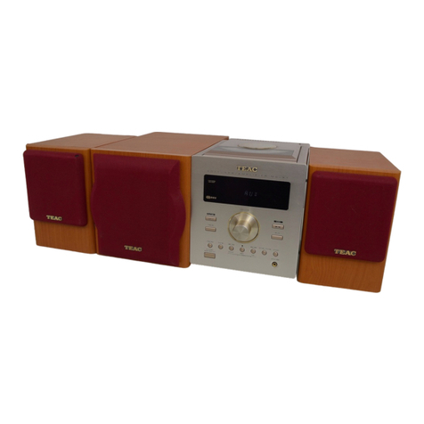 Teac MC-X1 owner's manual
