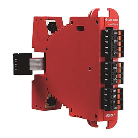 Rockwell Automation Allen-Bradley MSR42 user manual Rockwell Automation Allen-Bradley MSR42 user manual