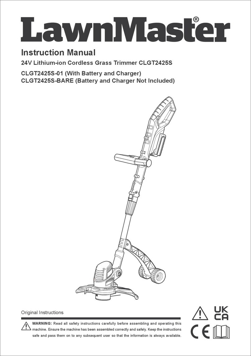 LawnMaster CLGT2425S User manual LawnMaster CLGT2425S User manual