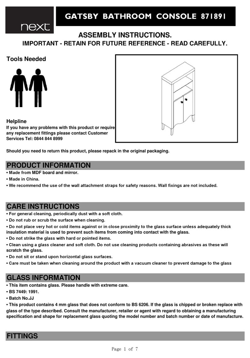 Next GATSBY 871891 User manual