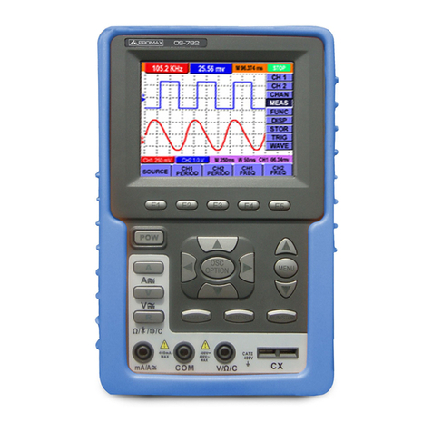 Promax OS-782 User manual