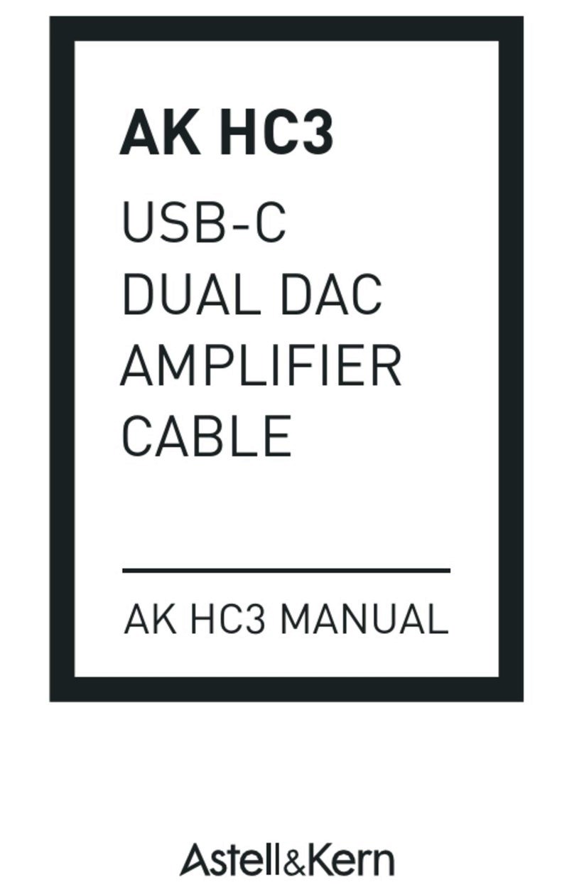 Astell & Kern AK HC3 manual