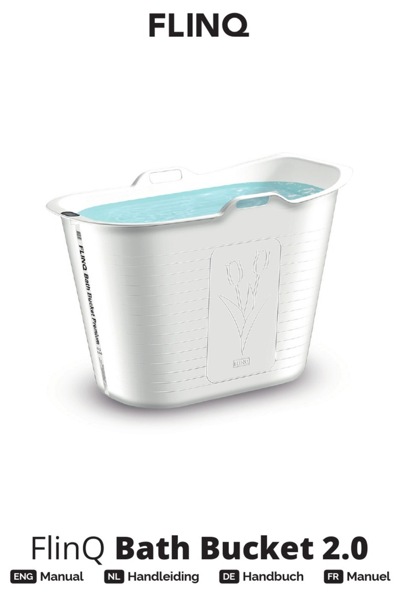 FLINQ Bath Bucket Premium manual