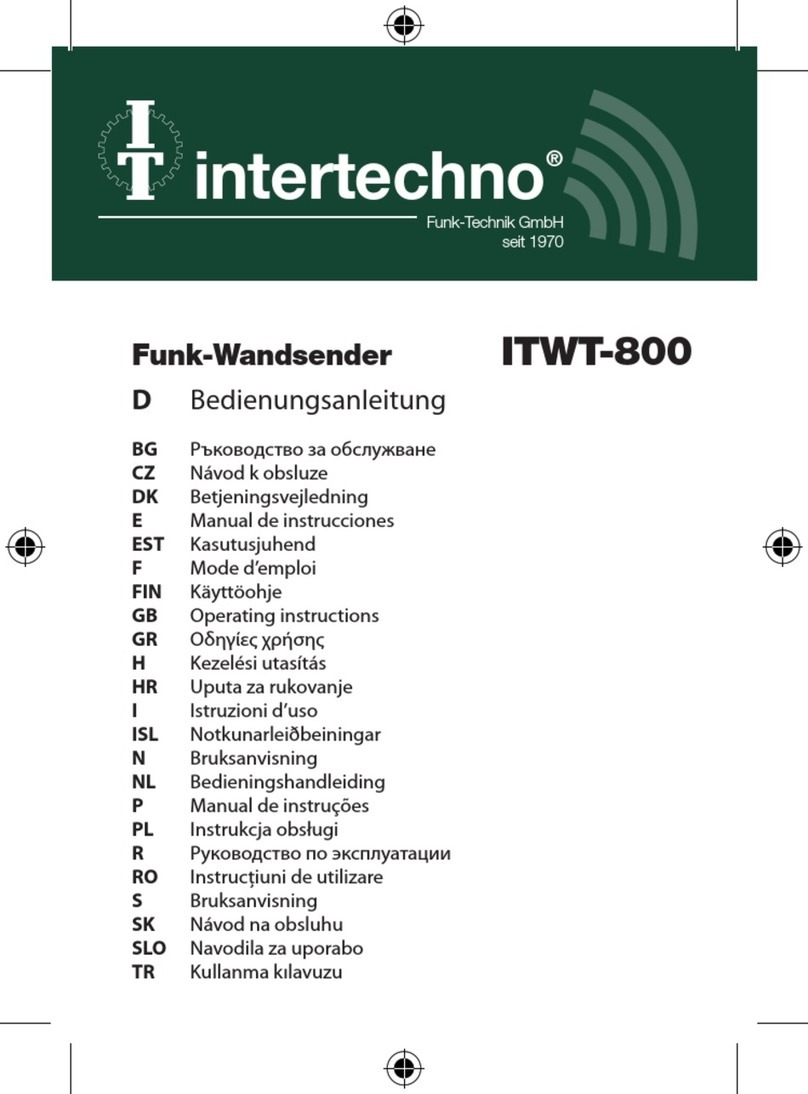 INTERTECHNO ITWT-800 operating instructions