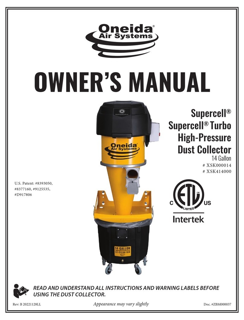 Oneida Air Systems Supercell Mobile owner's manual Oneida Air Systems Supercell Mobile owner's manual