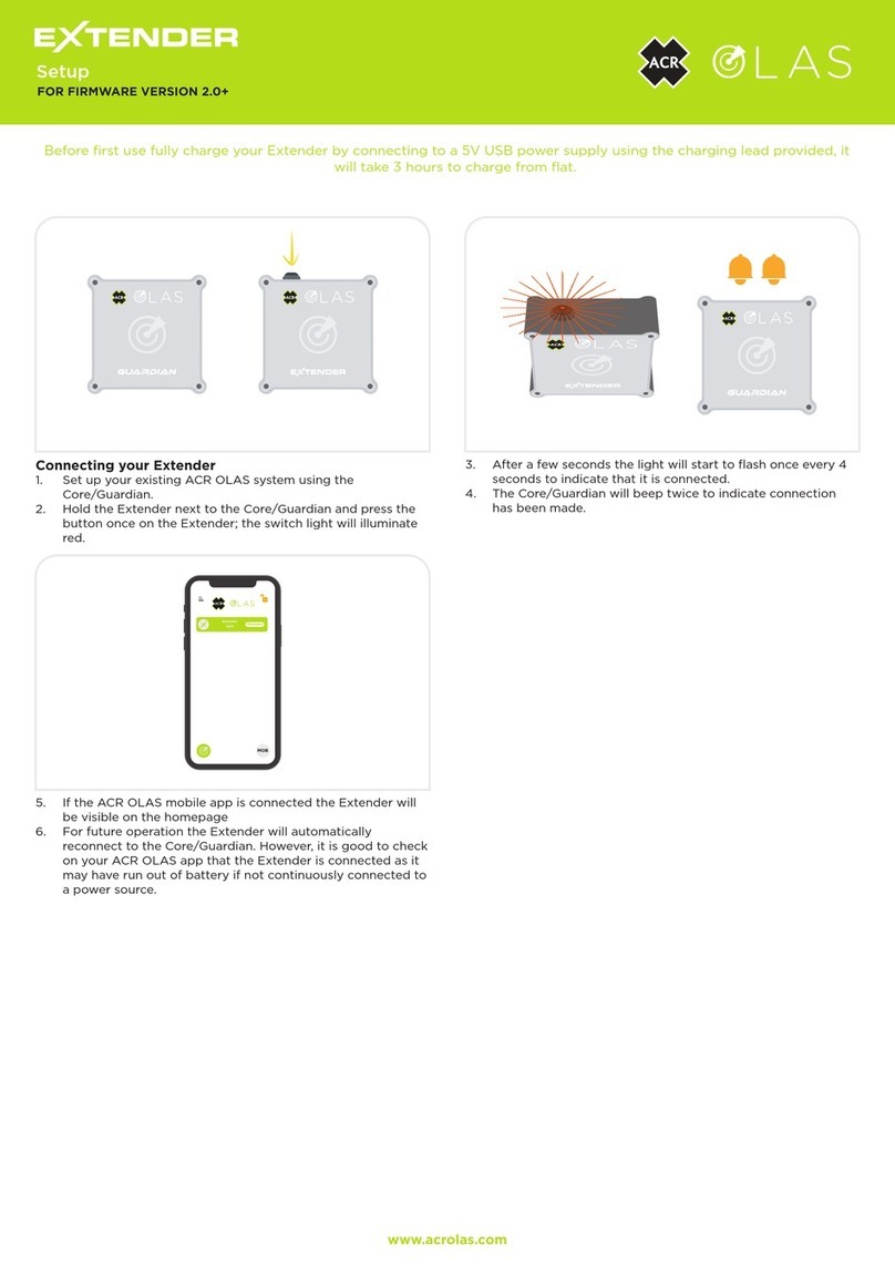 ACR Electronics OLAS Extender Setup ACR Electronics OLAS Extender Setup