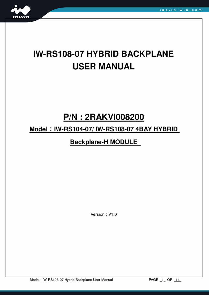 InWin IW-RS104-07 User manual