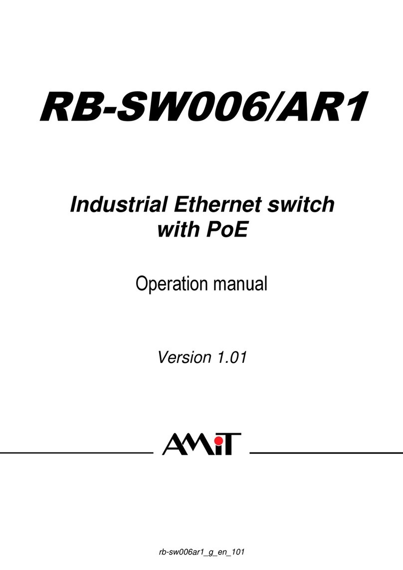 Amit RB-SW006/AR1 Operation manual