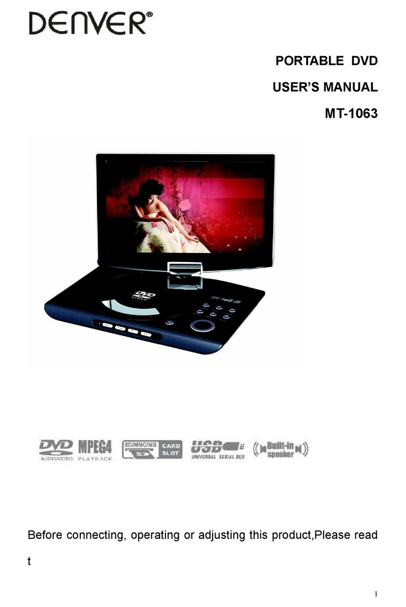 Denver MT-1063 user manual