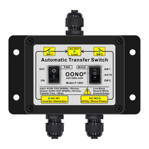 CZH-LABS OONO F-1063 manual