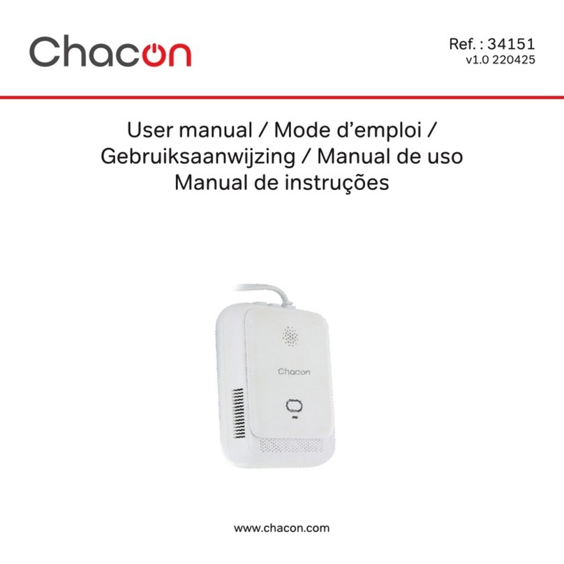 Chacon 34151 user manual Chacon 34151 user manual