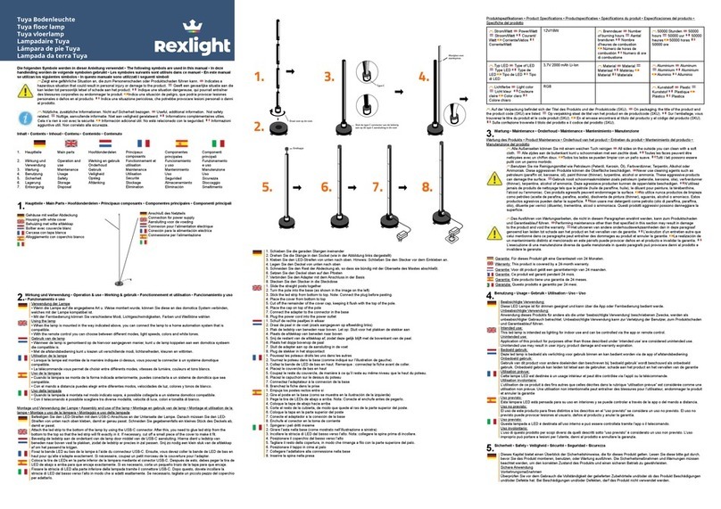 rexlight Tuya manual