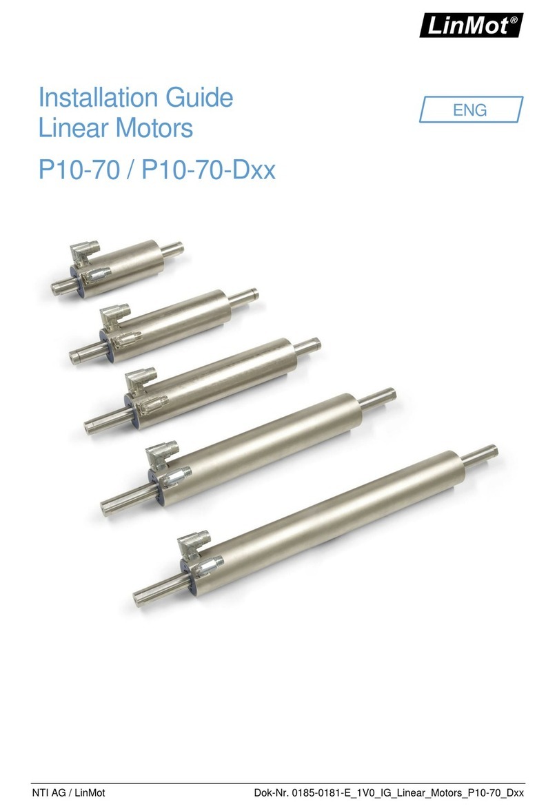 LinMot P10-70 User manual