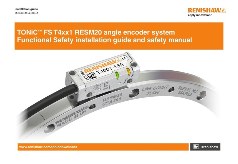 Renishaw TONiC FS T4 1 Series User manual