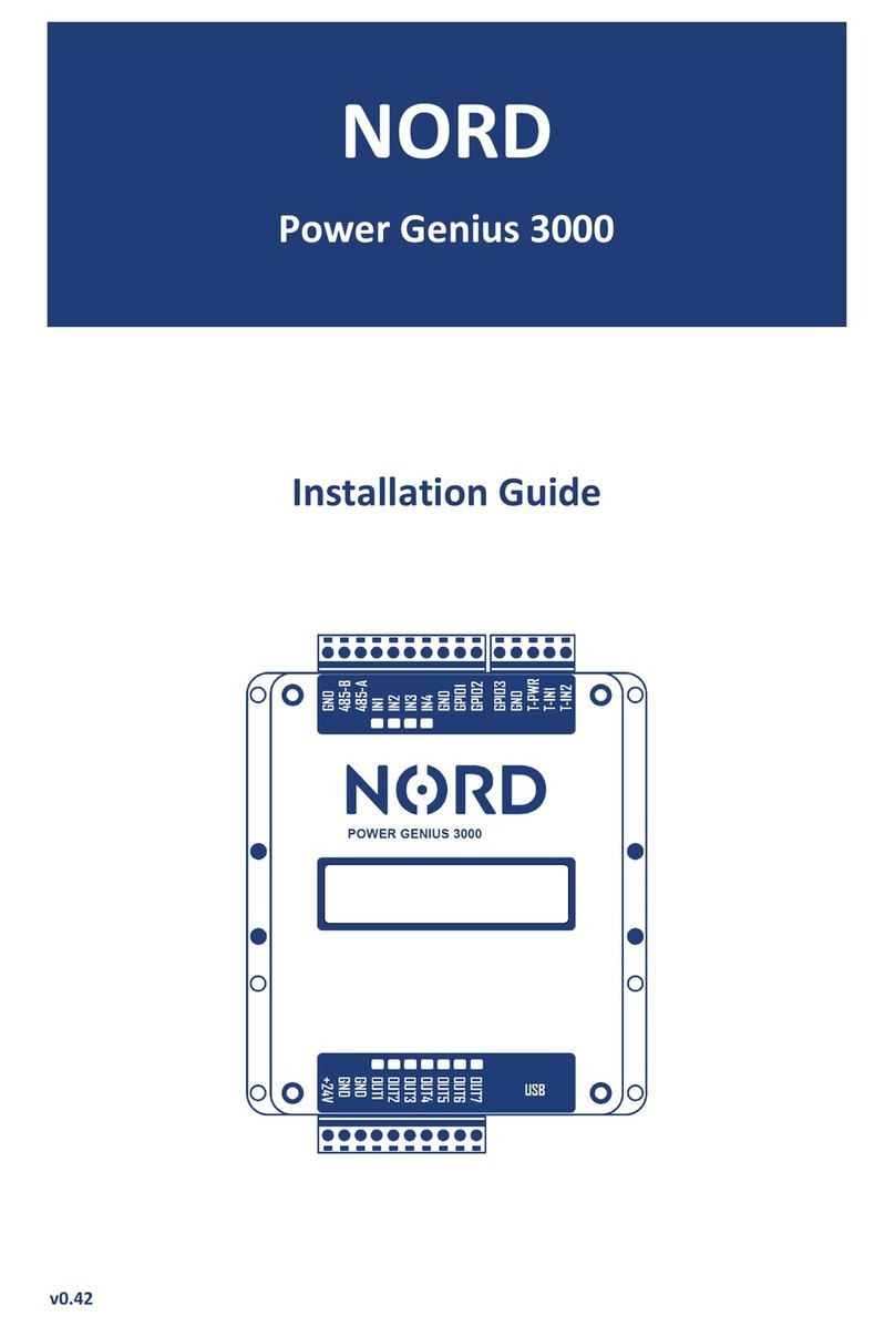 nord Power Genius 3000 installation guide