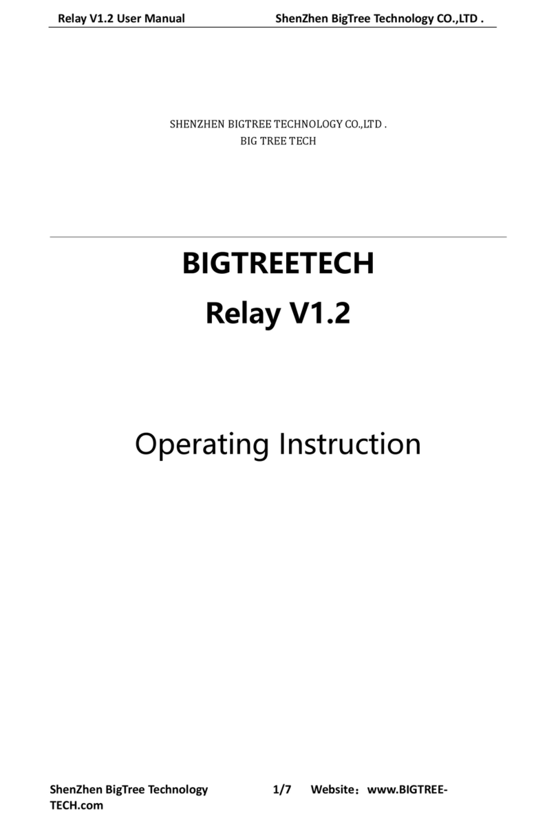 BIG TREE TECH Relay V1.2 Operating	 instruction
