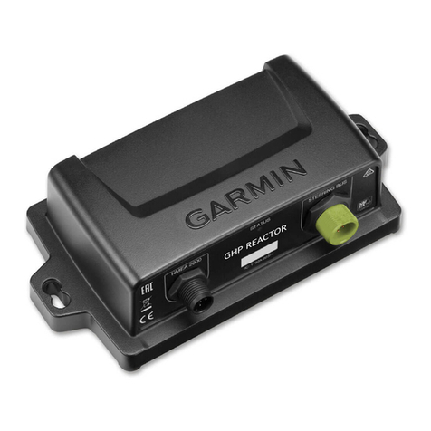 Garmin GHP Reactor Hydraulic installation instructions
